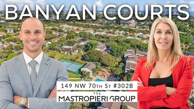 Banyan Courts Property Tour  With Larry Mastropieri | 149 NW 70th St Unit 302B, Boca Raton
